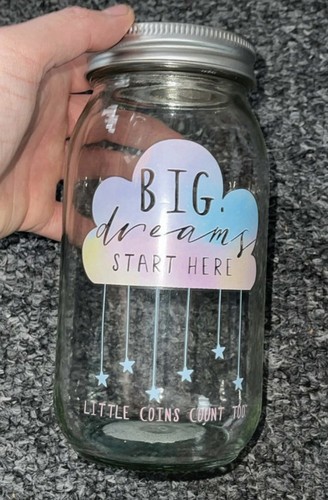Big dreams start here - '', glass