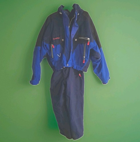 Schoffel blue jacket - blue, belt