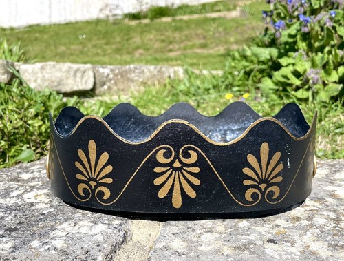 Chinoiserie toleware planter - chinoiserie,