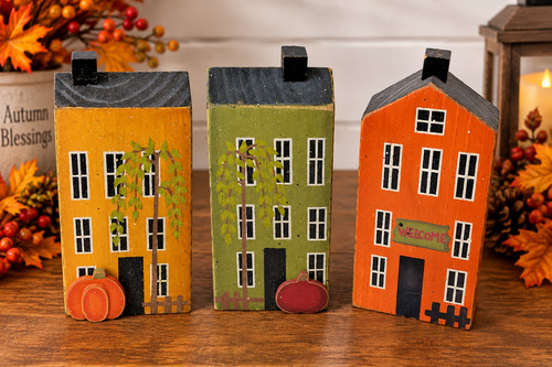 Piece wooden fall theme - wooden,