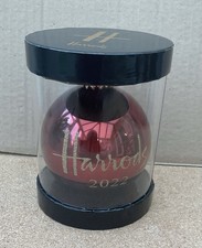 HARRODS CHRISTMAS TREE BAUBLE/DECORATION C2022 Boxed