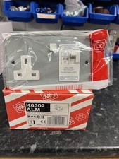 K6302ALM MK RCD Socket 1 gang