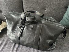 Tumi Leather Hold-All Bag