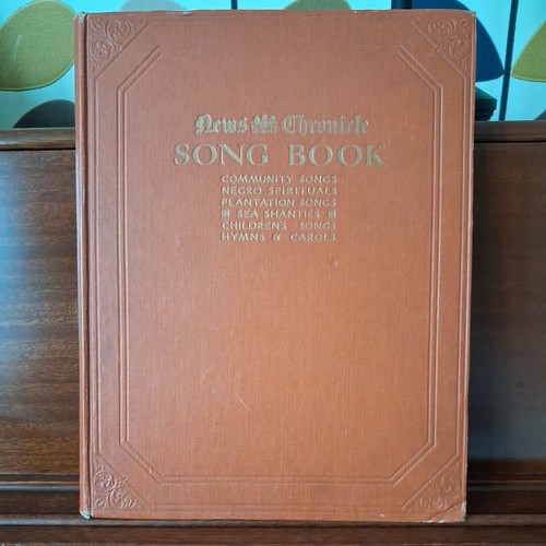 News chronicle song book - song, negro