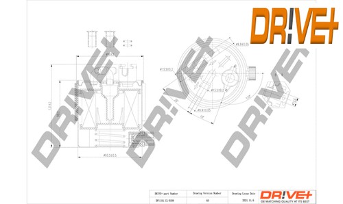 Fuel filter dp1110 0109 - filter, dp1110.13.0109
