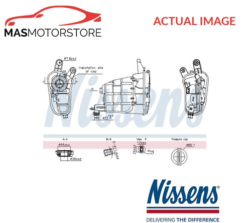 Coolant expansion tank - coolant,