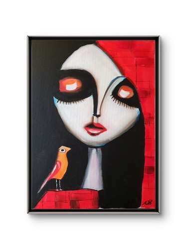 Original acrylic painting - original,