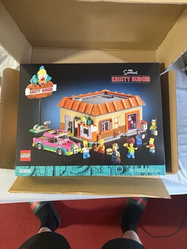Lego the simpsons - lego, krusty