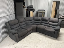 Grey Recliner 6 Seater Corner
