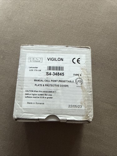 Gent vigilon 34845 manual - gent, s4-34845