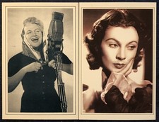 TWO NOSTALGIA POSTCARDS --