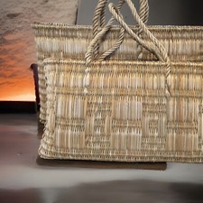 Woven Seagrass Shopper Bag