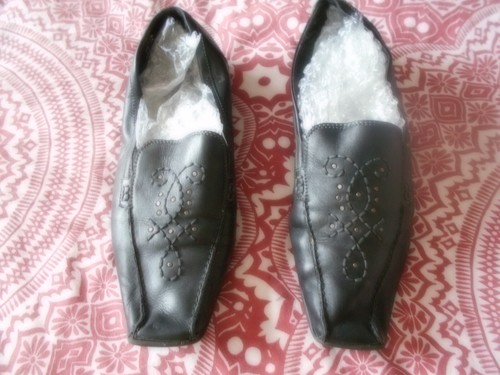 Sally hara black leather - sally,