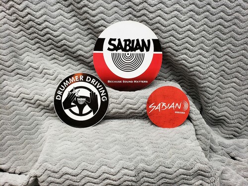Sabian cymbals sticker set - sabian,