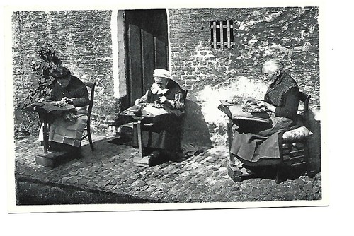 Belgium bruges lace makers - belgium,