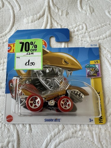 Hot wheels shark - shark, bite