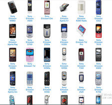 Sony Ericsson W850 W705 W715