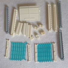 LEGO Sliding Garage Roller Door spares Grooved Bricks slats beams joblot