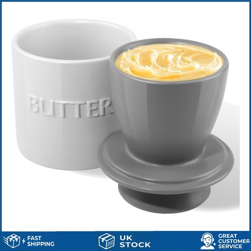 Elegant ceramic french butter - french,