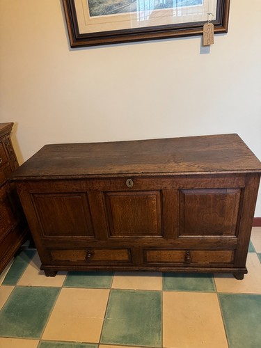 Georgian oak panel mule - georgian,