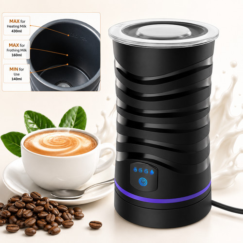Electric milk frother - frother, warmer