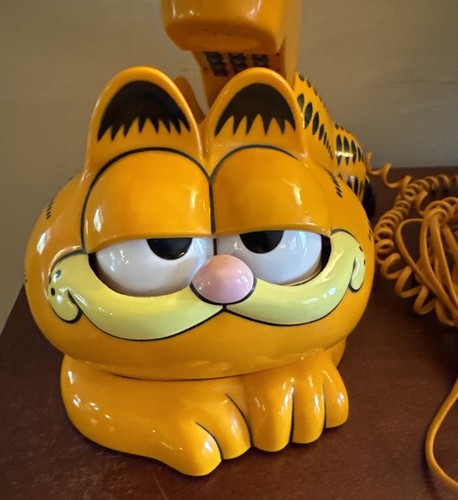 Vintage tyco garfield landline - tyco,