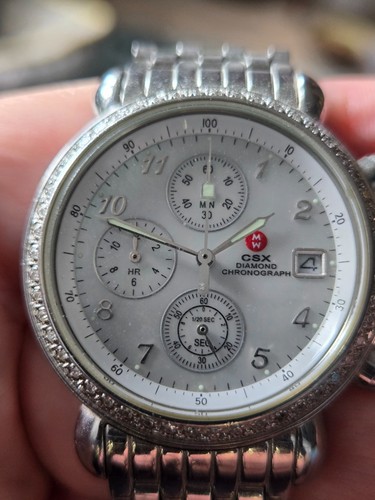 Michele diamond watch - michele,