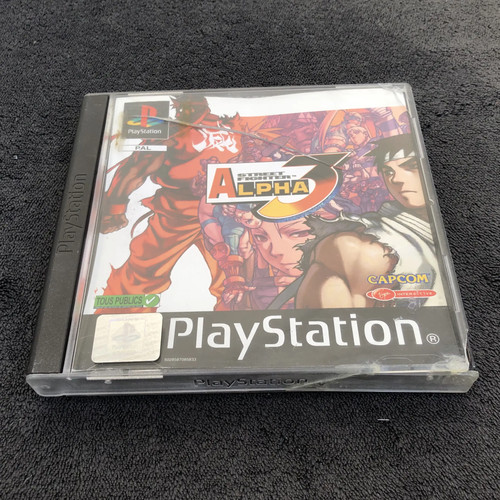 Ps1 street fighter alpha - street,