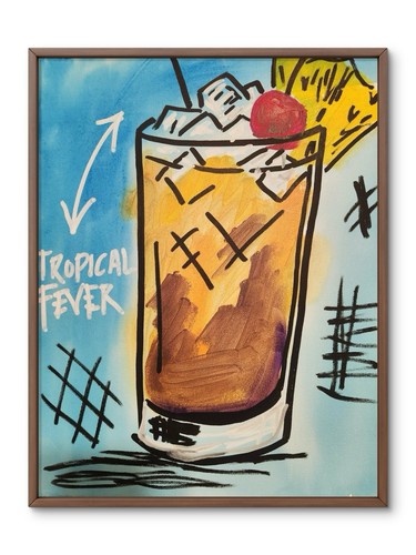 Abstract unique tropical - tropical, drink
