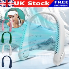 Neckband Fan Bladeless Lazy