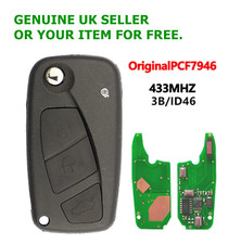  for Peugeot Bipper Citroen Nemo  Fiat Qubo Fiorino new complete remote key fob