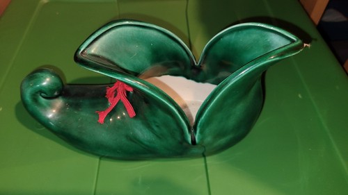 Vintage ceramic pixie elf shoe - vintage,