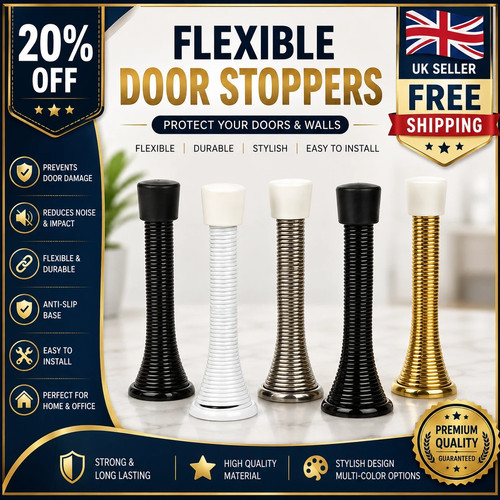Door stop silver gold - stop,