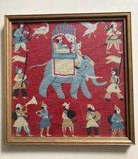 Vintage Ehrman red background