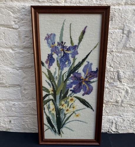 Vintage retro framed - , purple