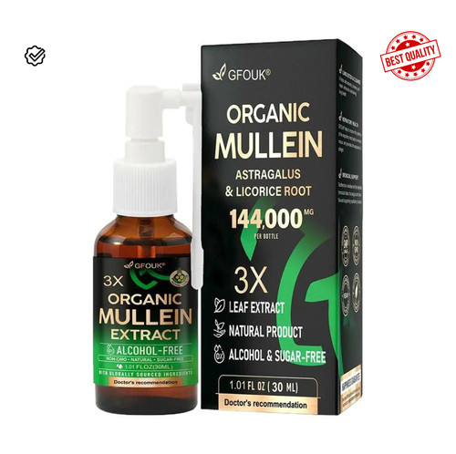 Mullein leaf extract spray for - mullein,