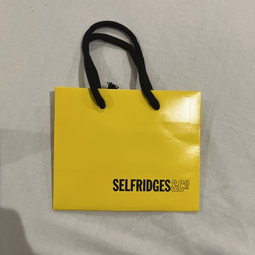 Selfridges shopping paper gift - paper,