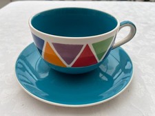Whittard of Chelsea Mosaic Harlequin Large Breakfast Cup & Saucer