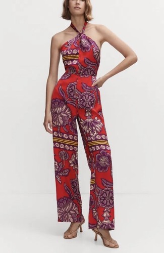 Mango jumpsuit cuba - jumpsuit, red