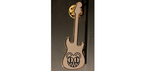 Radiohead metal pin - metal,