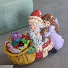 PartyLite Rare Jolly Santa