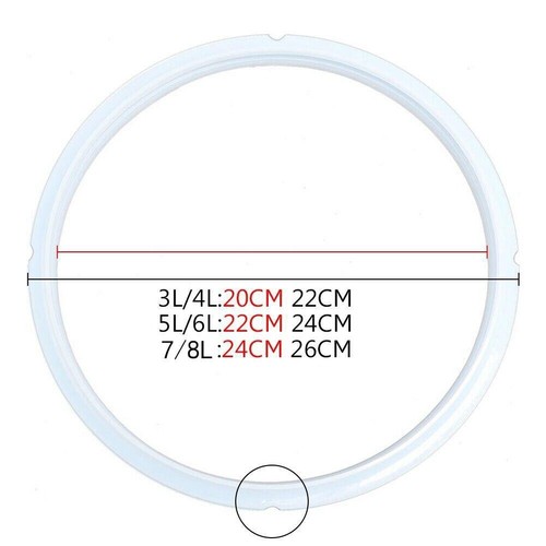 Clear silicone rubber gasket - silicone,