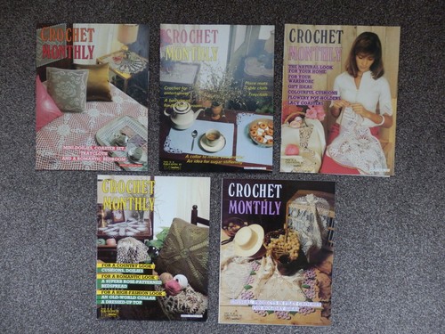 Vintage x crochet monthly - x,