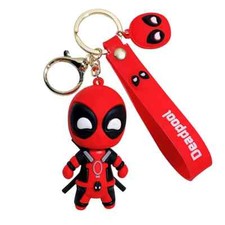 3D Deadpool Keychain Keyring