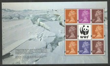GB 2011~WWF~Prestige Stamp Booklet Pane~3~ex DX52~Unmounted Mint