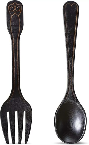 Large fork and spoon - large,