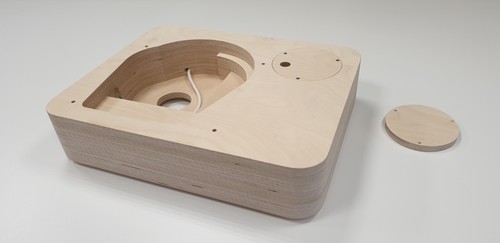 Baltic birch plywood plinth