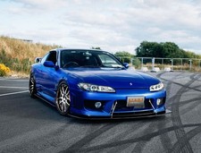 Splitter / Front Bumper Lip for Nissan S15 200SX Track Drift Time Attack v8