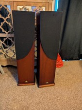 Castle Speakers Kendal 40W 8ohm Dark Wood Finish British HiFi Vintage Pair