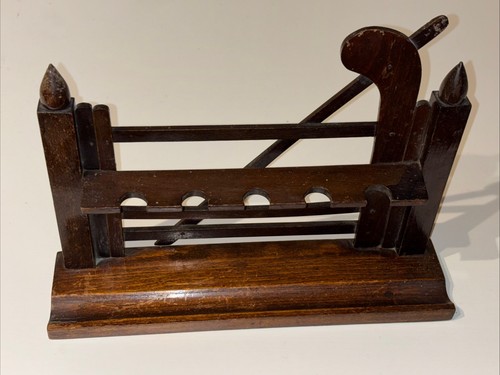 Vintage large gate pipe rack - pipe,